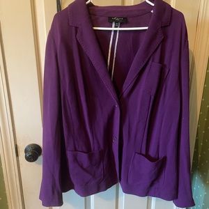 Talbots Purple Blazer